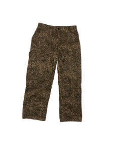 (8-10/M) No Boundaries leopard Print Cargos