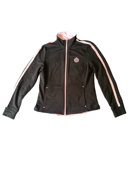 (M) Lauren RL Pink/Black Track Jacket