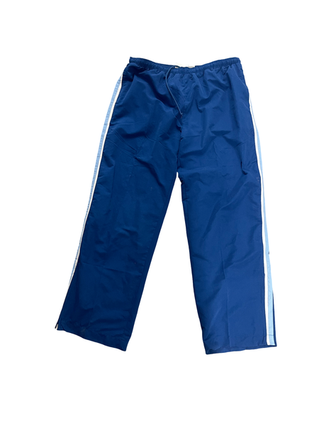 (L) Striped Blue Track Pants