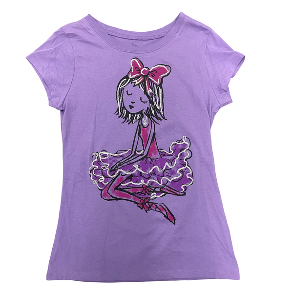 (XL) Kids Girl Ballet Shirt