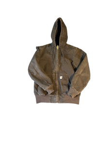 (XS) Brown Carhartt Work Jacket