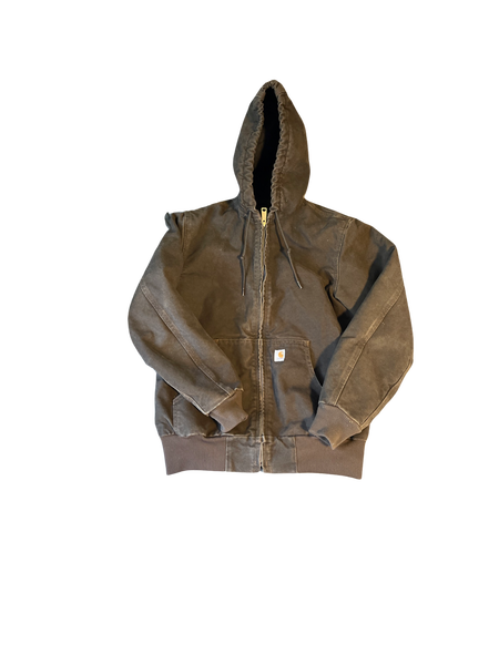 (XS) Brown Carhartt Work Jacket