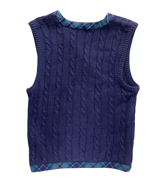 (M) Portraits Blue Vest