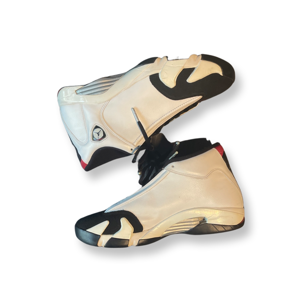 (Sz 9) “Black Toe “ Jordan 14s