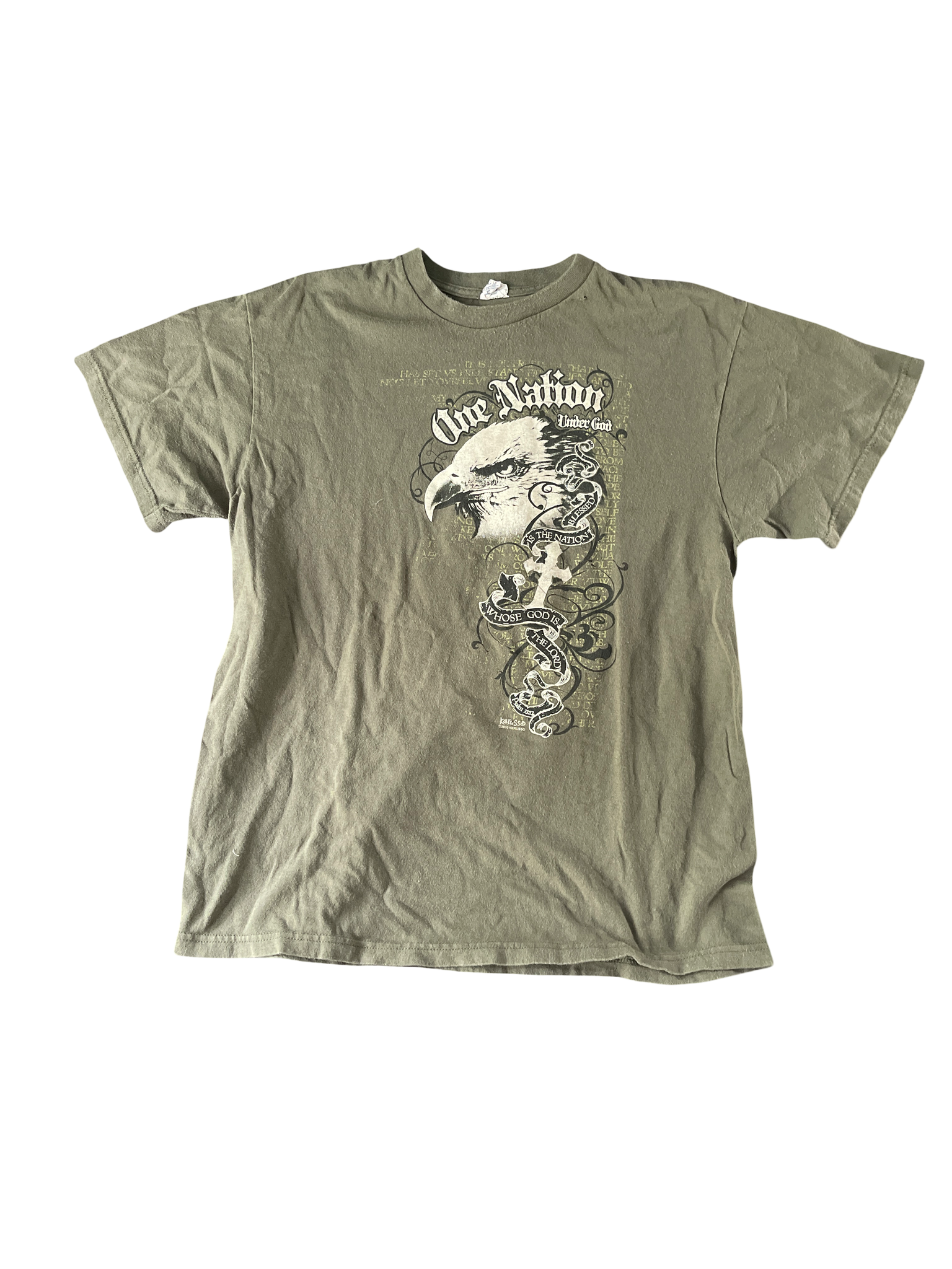 (S/M) “One Nation under GOD” Graphic Tee