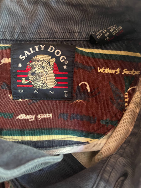 (XL) ‘Fisherman Hooks’ Collar Shirt