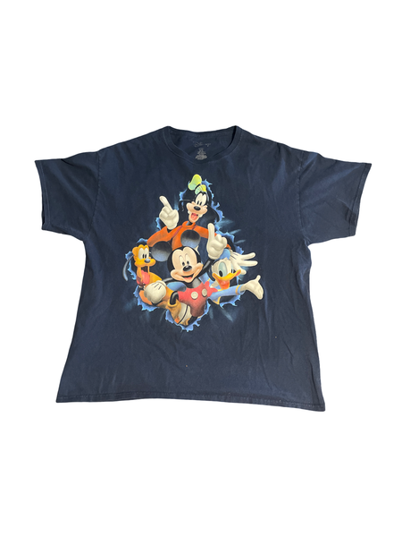 (XL) Navy Blue Disney Tee