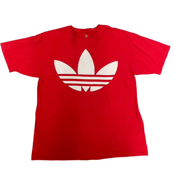 (XL) Red Adidas Tee