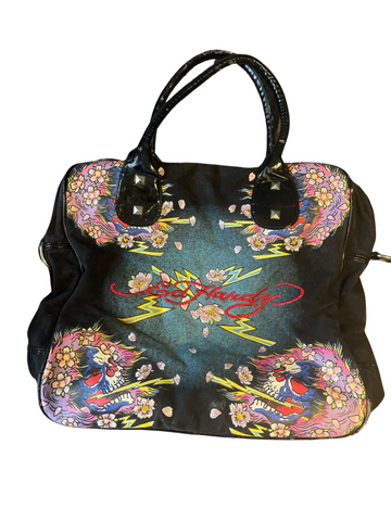 Ed Hardy Graphic Purse
