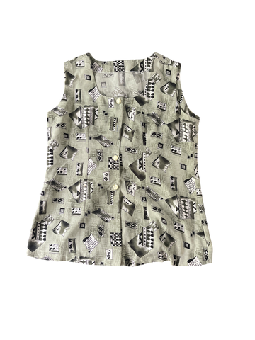 (L) Women’s All over Print Vest