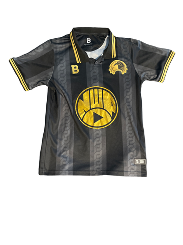 (M)Black and Gold Soccer Tee