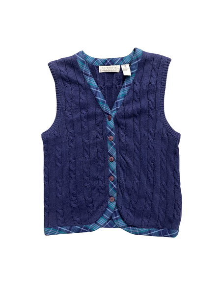 (M) Portraits Blue Vest