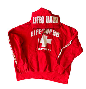 (M) Destin,Fl LifeGuard Hoodie
