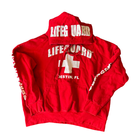 (M) Destin,Fl LifeGuard Hoodie