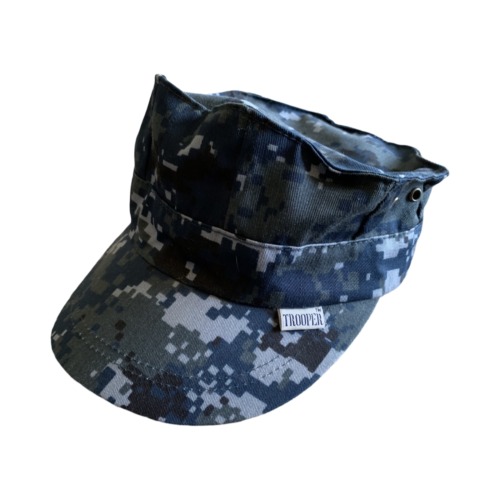 (S) Digital Blue Camo Hat