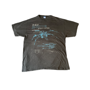 (L) T-65 Starfighter StarWars Graphic Tee