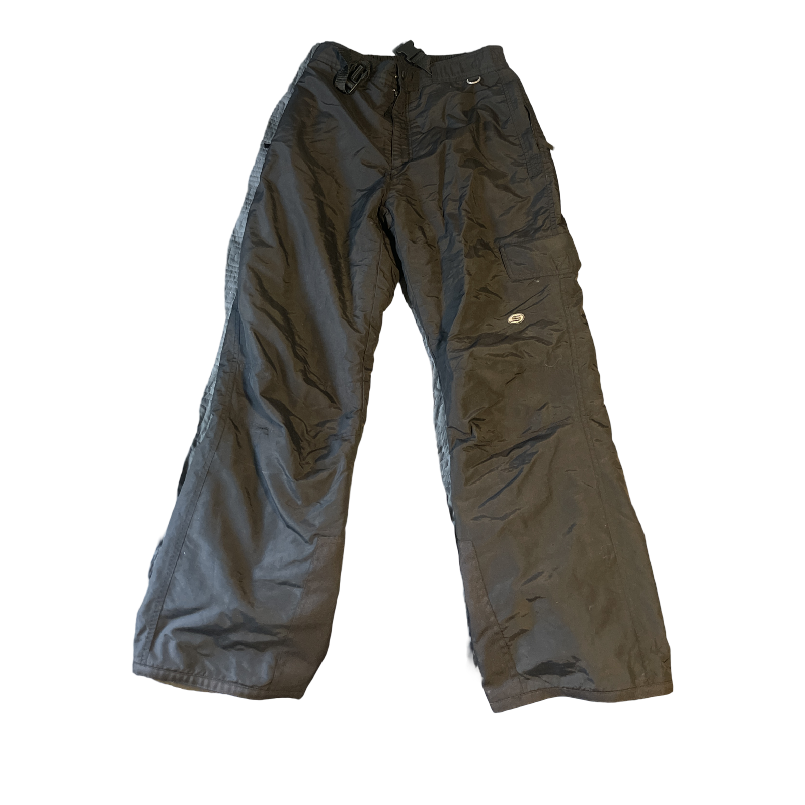 (M) Slamloo Black Ski Pants