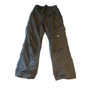 (M) Slamloo Black Ski Pants