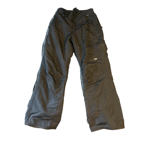 (M) Slamloo Black Ski Pants