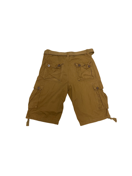 (34) Brown Baggy Cargo Shorts