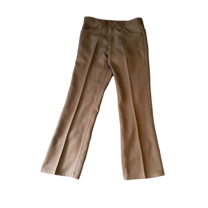 (34) Brown Wrangler Baggy Dress Pants