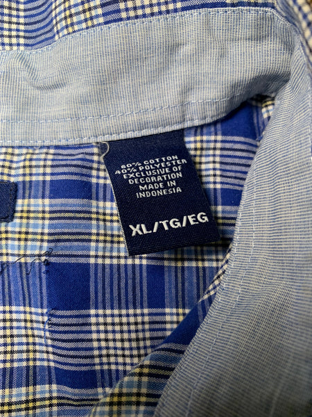 (M)‘Grandpa’s Shirt’ Cropped Button-Up (CUSTOM)