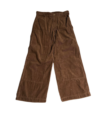 (32) Brown Corduroy Baggy Pants