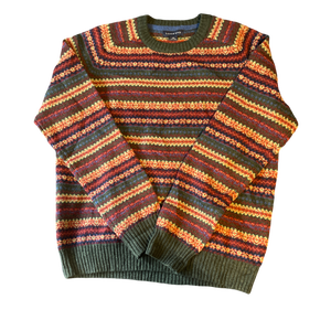 (M) Lands End Multicolored knitted Sweater
