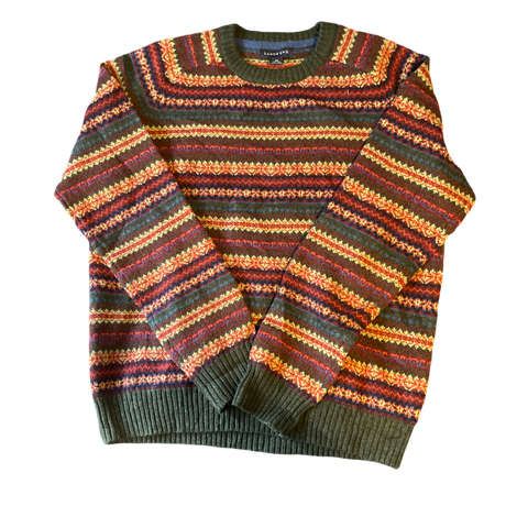 (M) Lands End Multicolored knitted Sweater