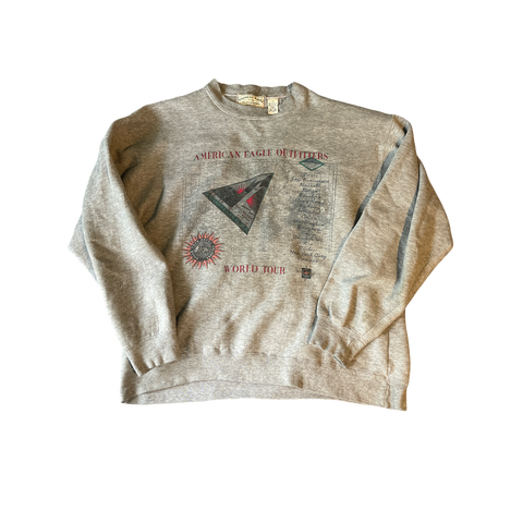 (M)AE Outfitters World Tour Graphic Sweater