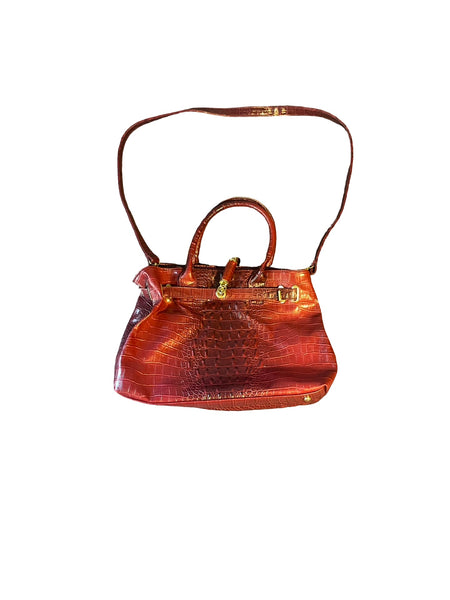 Red Leather Purse