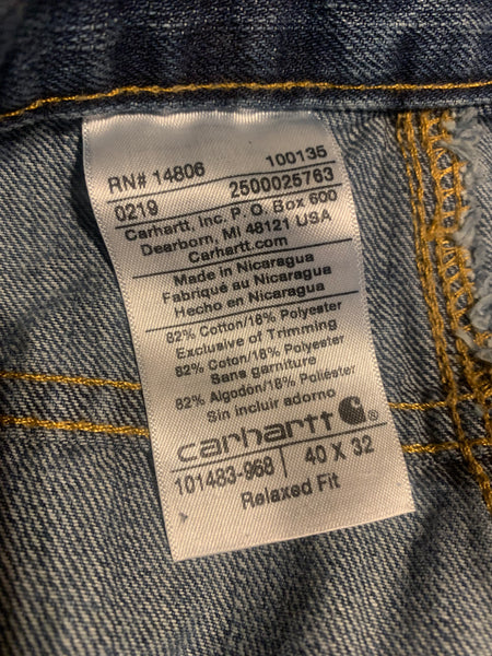 (40X32) Carhartt Denim Jeans