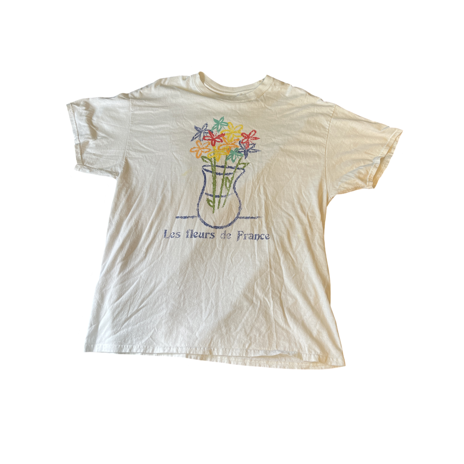 (M) Les Fleurs De France Graphic Tee