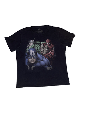 (L) Avengers Graphic Tee Fit Type