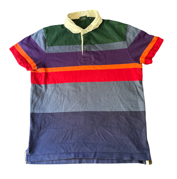 (M) J Crew Multicolored Striped Polo