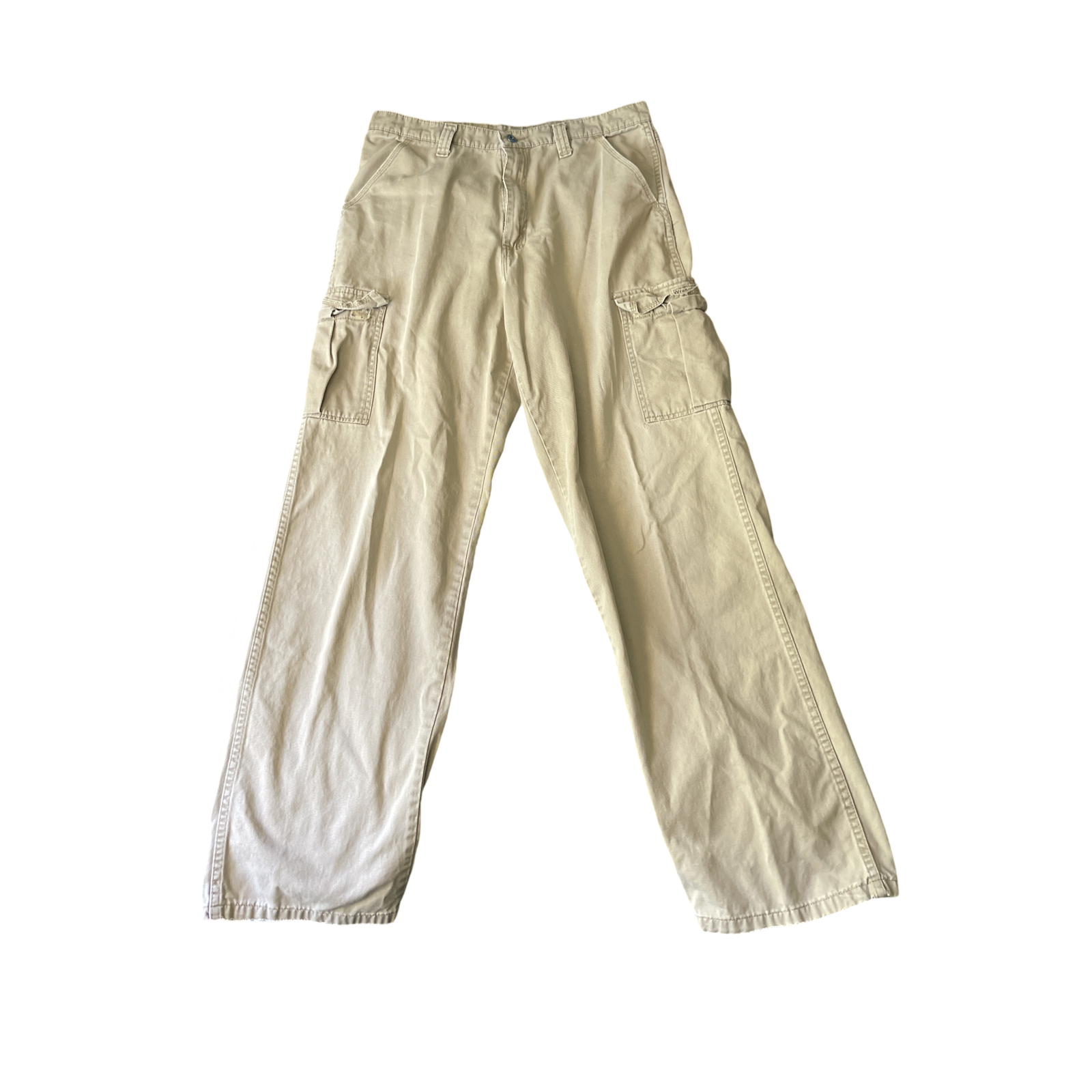 (34) Khaki Wrangler Cargo Pants