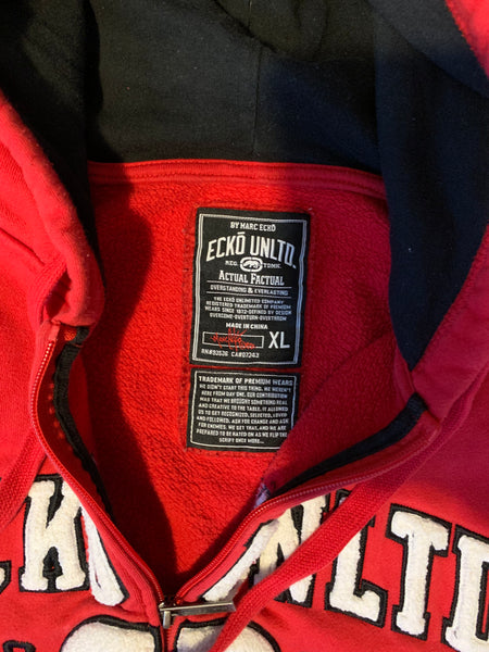 Red ‘Ecko’ Hoodie