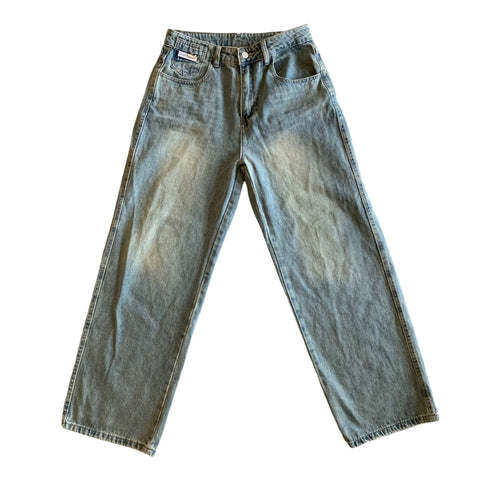 (30)Tanish Denim Straight Leg Jeans