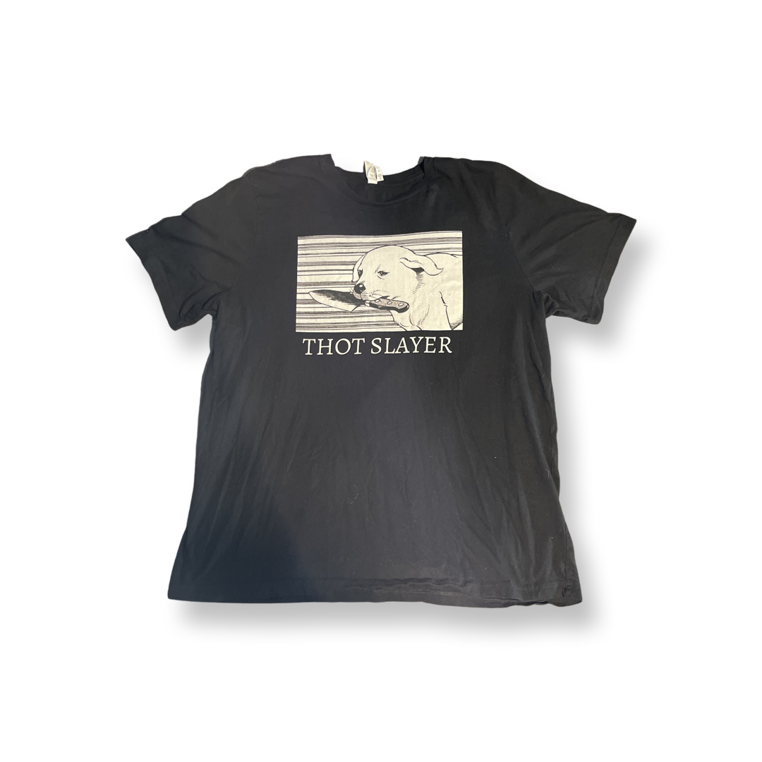 (2XL) “Thot Slayer “ Graphic Tee