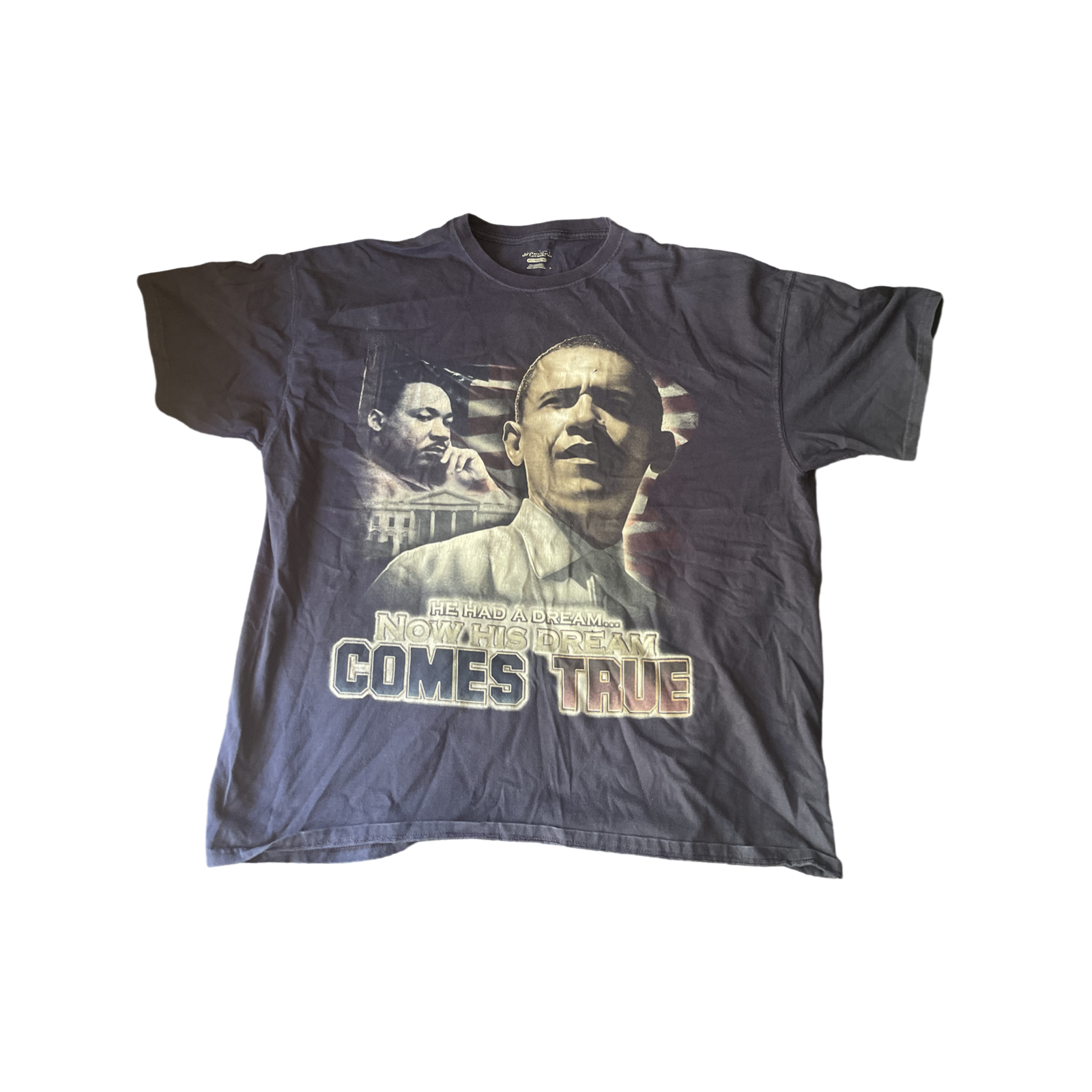 (XXL) MLK/OBAMA “Dream” Graphic Tee