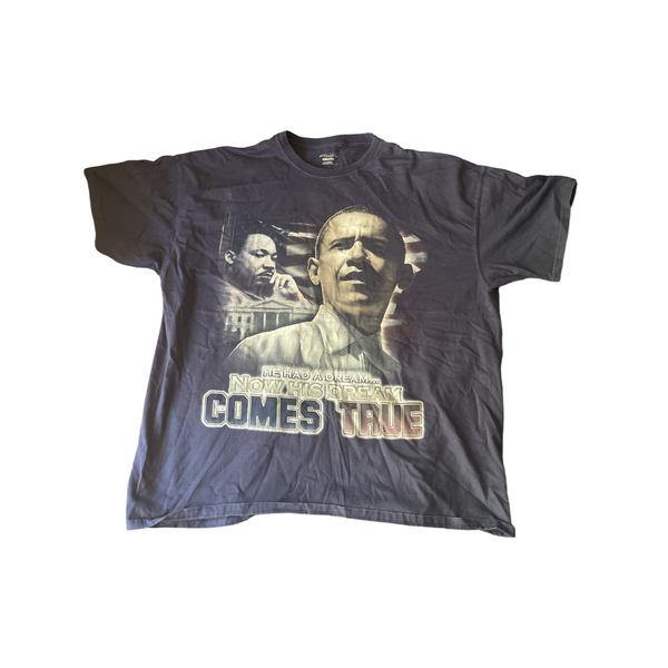 (XXL) MLK/OBAMA “Dream” Graphic Tee