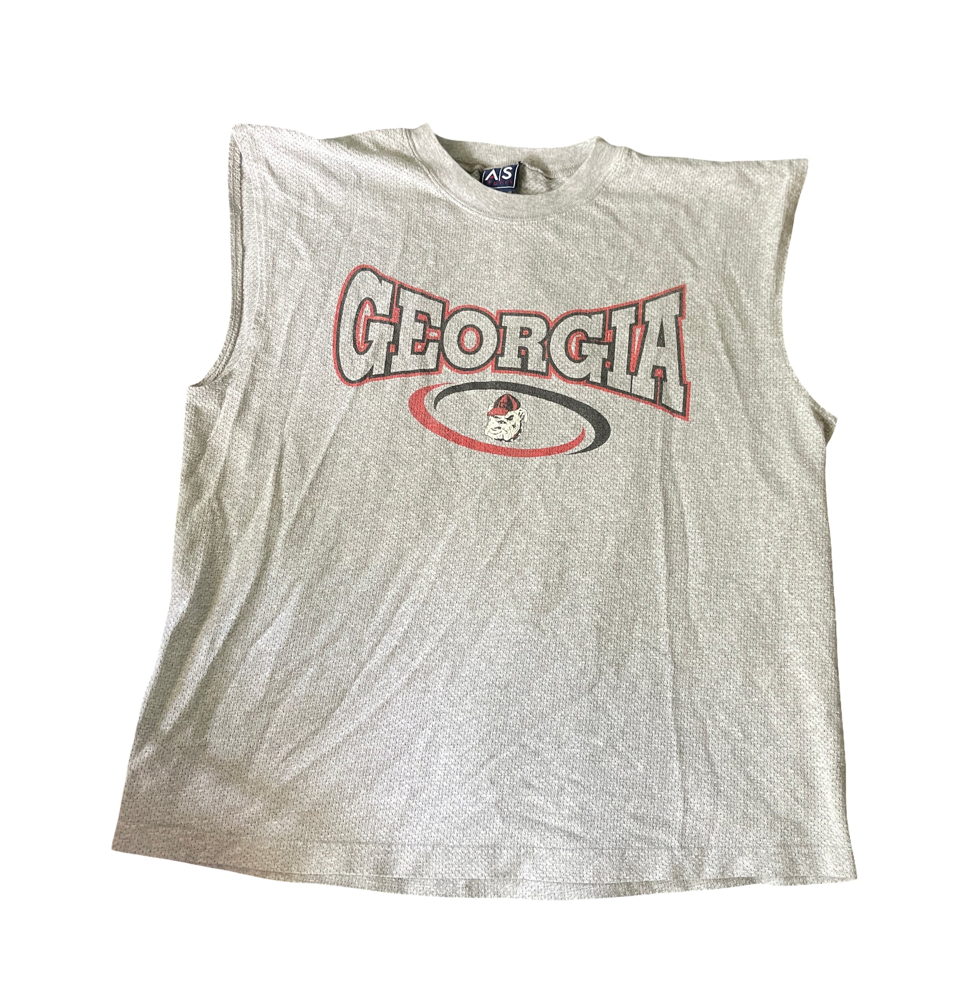 (XL) Grey Sleeveless UGA Tee