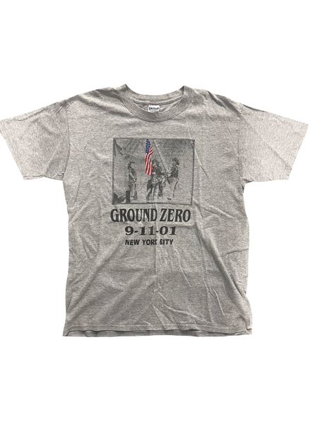 (L) 9/11 Ground Zero Graphic Tee