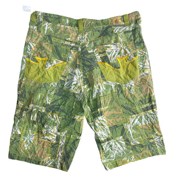 (40) Green Pattern Pepe Jean Shorts