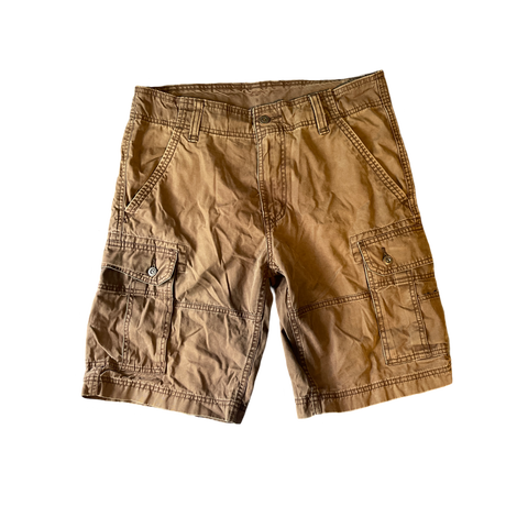 (32) Brown Levi Cargo Shorts