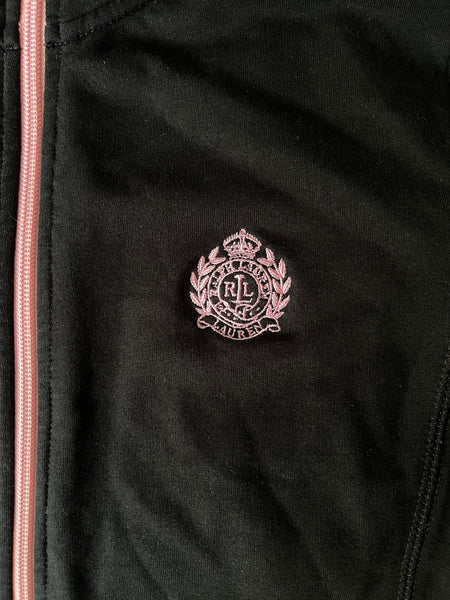 (M) Lauren RL Pink/Black Track Jacket