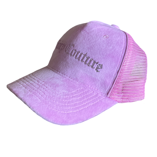 Juicy Couture Pink Sueded Hat