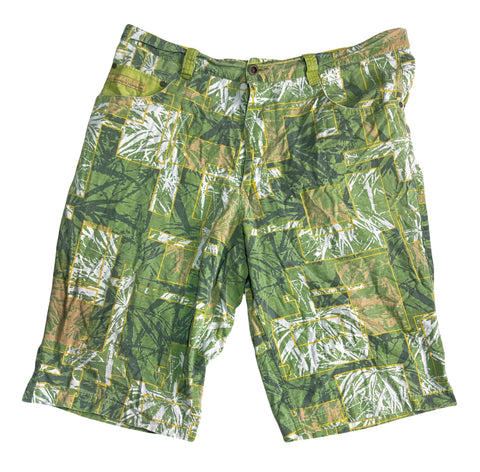 (40) Green Pattern Pepe Jean Shorts