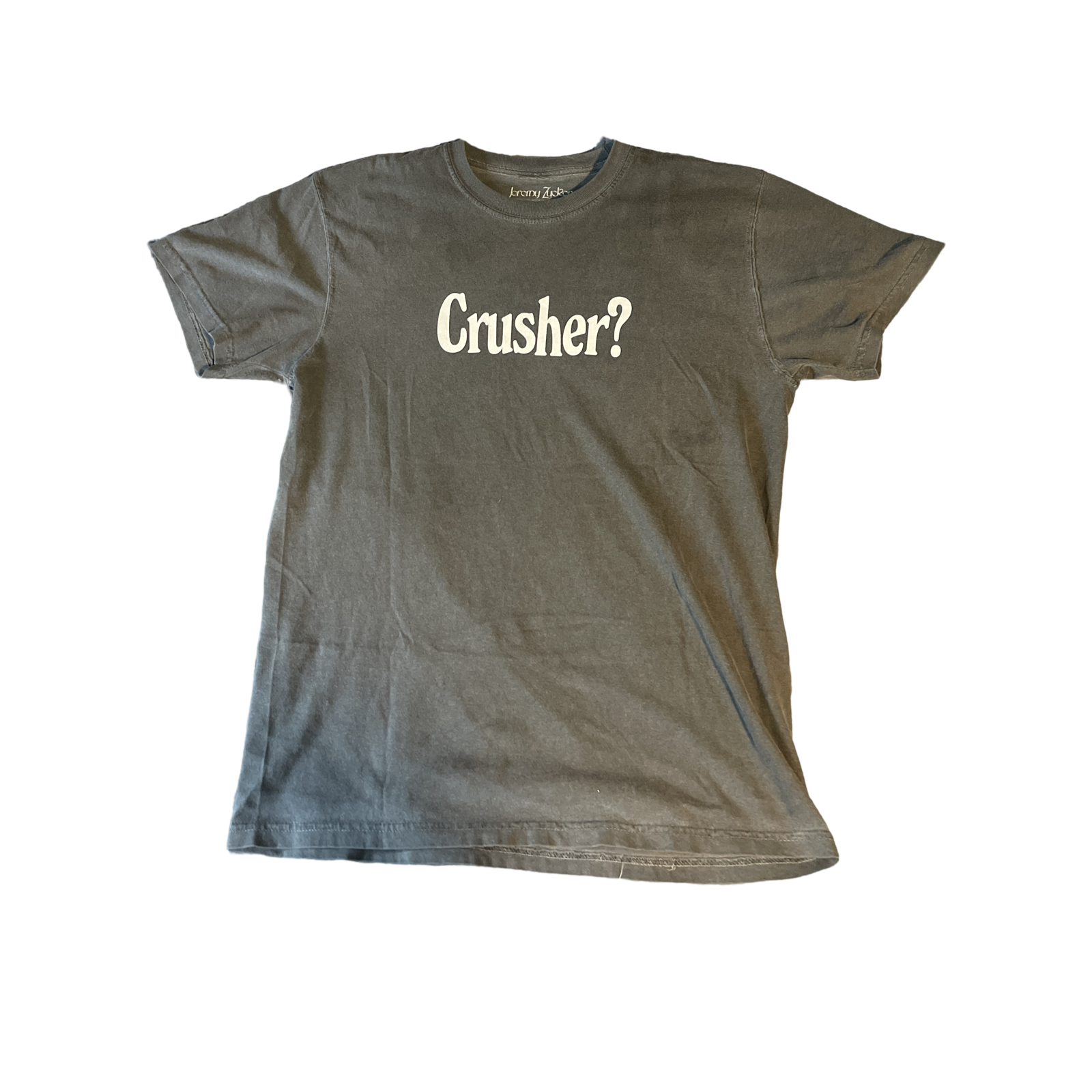 (M) Ashy Grey “Crusher” Tee