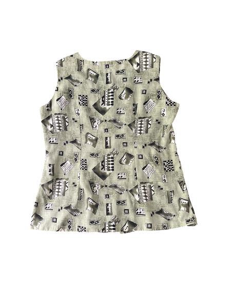 (L) Women’s All over Print Vest